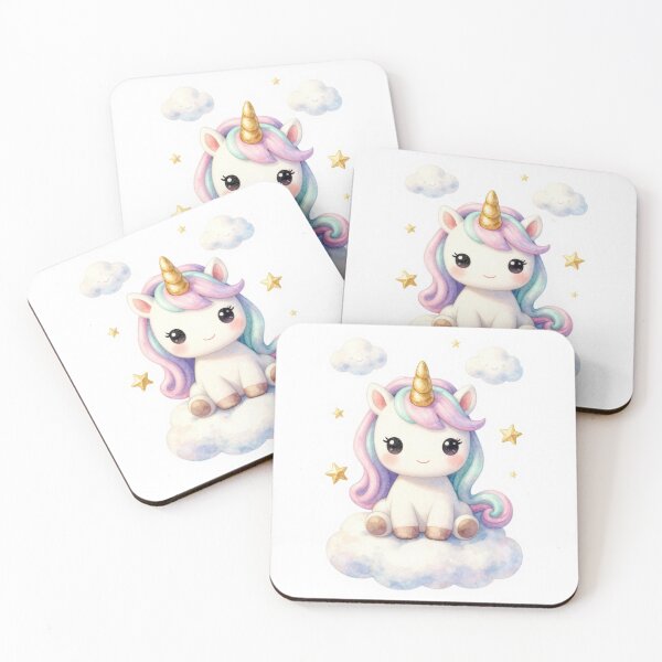 Aperçu de l'œuvre cute unicorn baby créée et vendue par AkaJune.