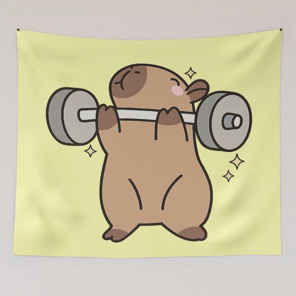 Item preview, Capybara Gym designed and sold by JarquinDD.