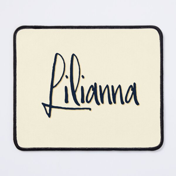 Item preview, LILIANNA personalized type design designed and sold by CharlottePlaceArt.