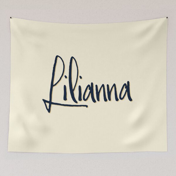 Item preview, LILIANNA personalized type design designed and sold by CharlottePlaceArt.