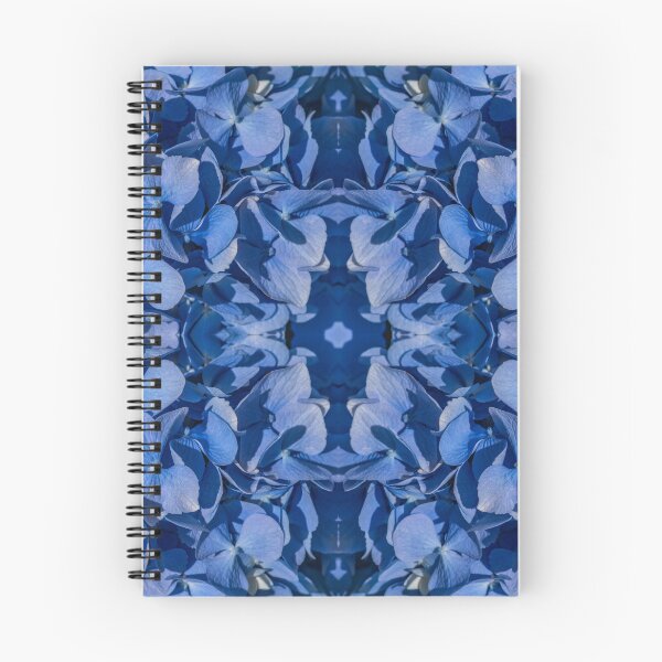 Item preview, Blue Hydrangea Pattern — Seamless Symmetrical Floral, Jewel Blue Botanical Tile designed and sold by Andrey Yurkevich Art.