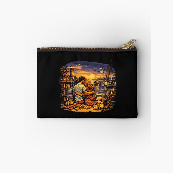 Item preview, Kayak Coast Anniversary Beach Trip Gift for Couples designed and sold by OliviaHayesArt.
