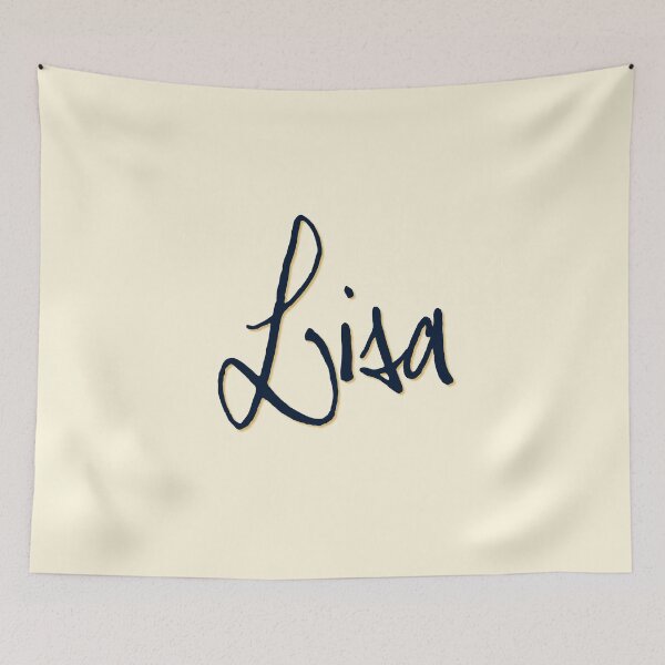 Item preview, LISA personalized type design designed and sold by CharlottePlaceArt.