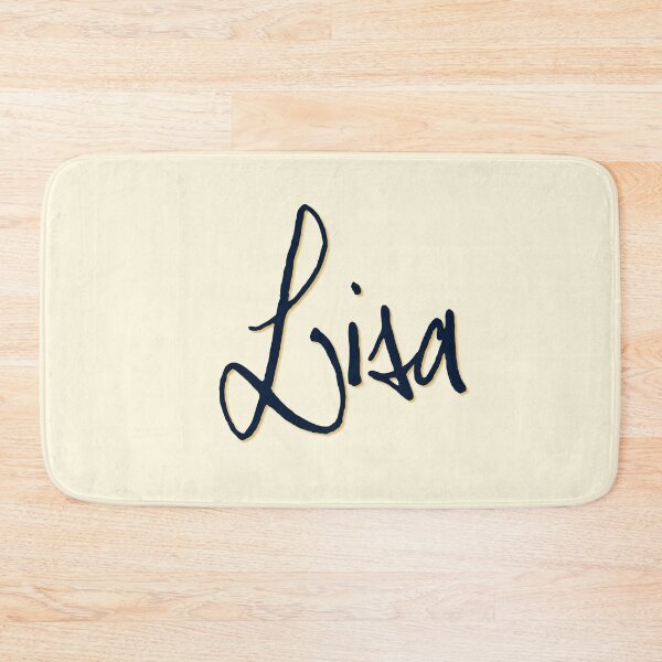 Item preview, LISA personalized type design designed and sold by CharlottePlaceArt.