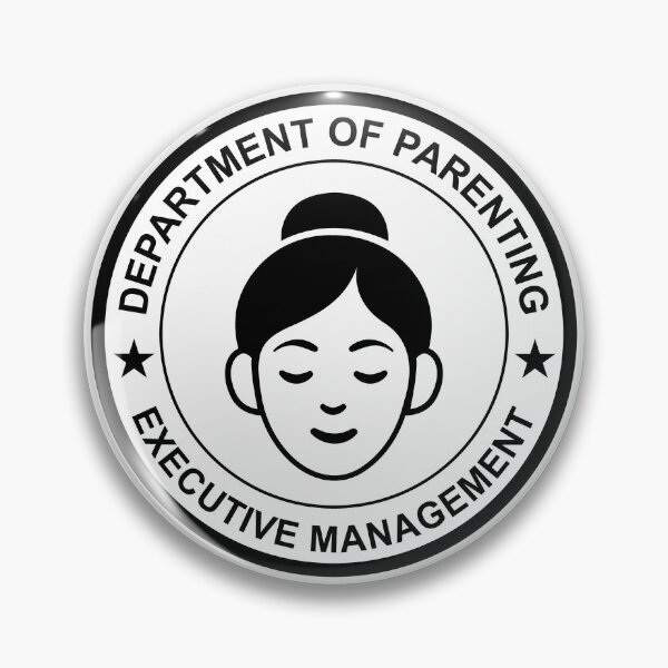 Item preview, Department of Parenting Executive Management Corporate Seal Graphic designed and sold by MadCatDesign77.
