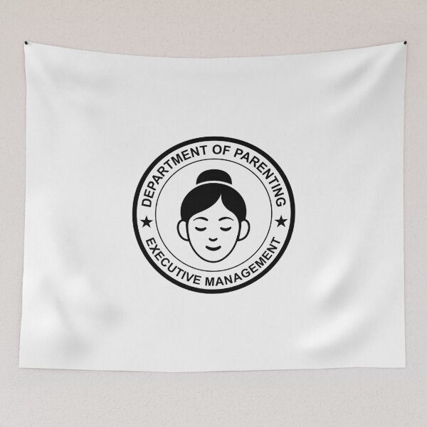 Item preview, Department of Parenting Executive Management Corporate Seal Graphic designed and sold by MadCatDesign77.