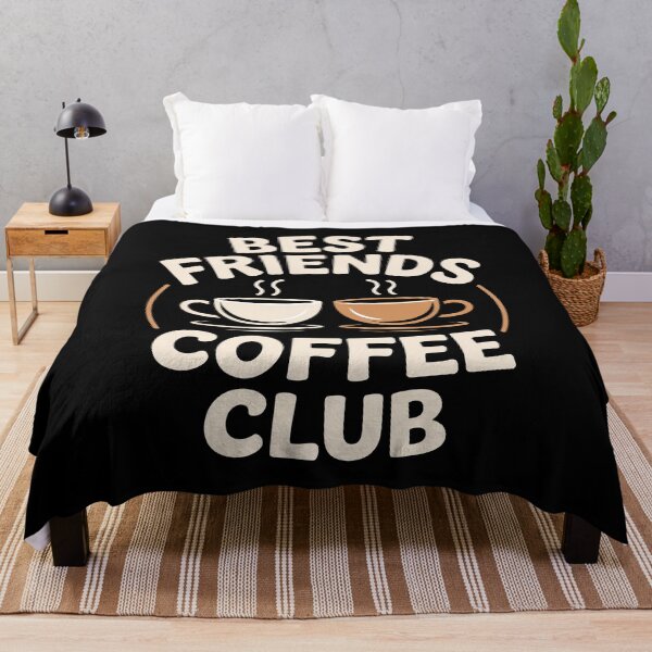 Item preview, Best Friends Coffee Club Funny Matching Gift for Coffee Lovers designed and sold by Say It With Ink.