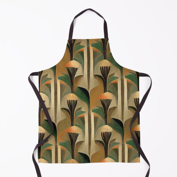 Item preview, Art Deco Golden Hues And Green Luxurious Pattern designed and sold by DEC02.
