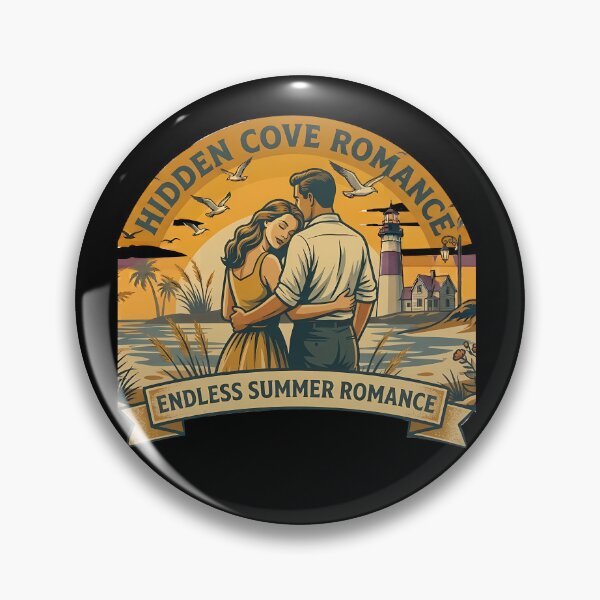 Item preview, Endless Summer Vintage Beach Vacation Couple designed and sold by OliviaHayesArt.