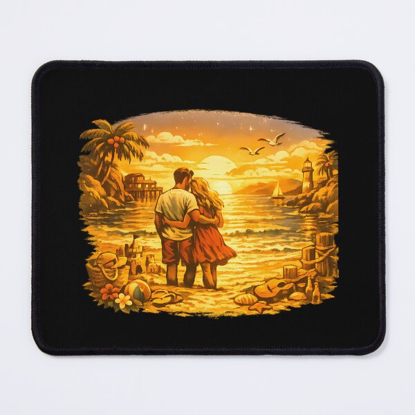 Item preview, Endless Summer Anniversary Beach Trip Gift for Couples designed and sold by OliviaHayesArt.
