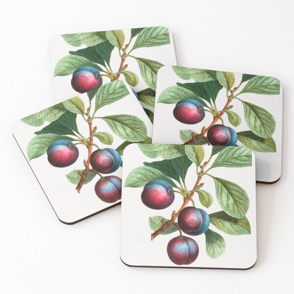 Item preview, Plums Fruit Vintage Botanical Illustration designed and sold by TheRetroArtRoom.