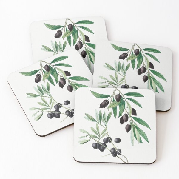 Item preview, Olives Fruit Vintage Botanical Illustration designed and sold by TheRetroArtRoom.