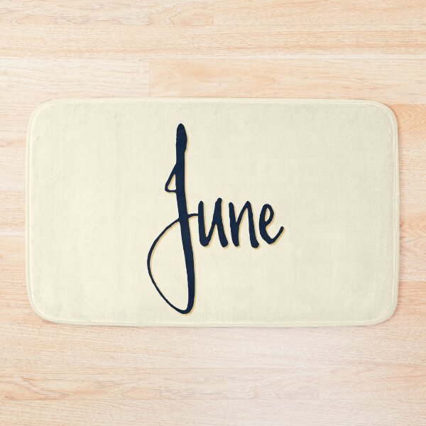 Item preview, JUNE personalized type design designed and sold by CharlottePlaceArt.