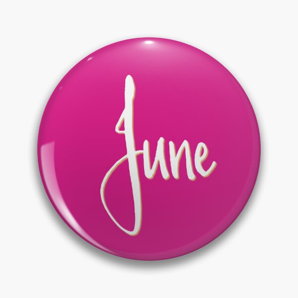 Item preview, JUNE personalized type design designed and sold by CharlottePlaceArt.