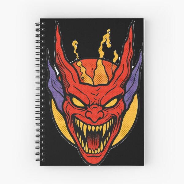 Item preview, Gothic Demon Mask Tattoo - Trash Polka Crimson Red designed and sold by Ideniquo.