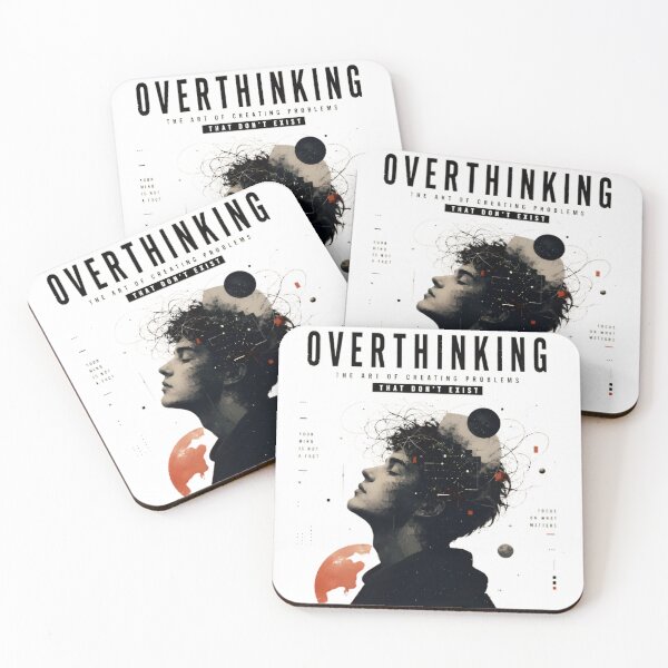 Item preview, Overthinking: The Art of Creating Problems designed and sold by MidnightCache.