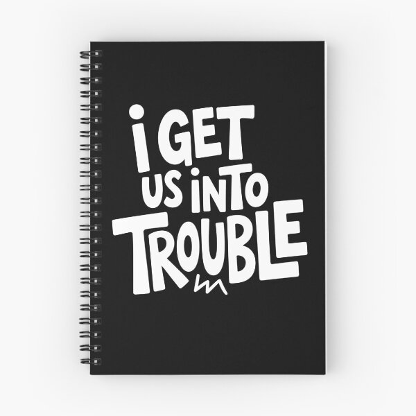 Item preview, I Get Us Into Trouble Funny Matching Best Friend Design designed and sold by Say It With Ink.