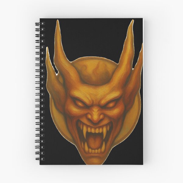 Item preview, Gothic Demon Mask Tattoo - Dark Bronze Edition designed and sold by Ideniquo.