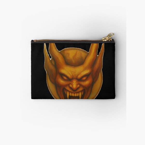 Item preview, Gothic Demon Mask Tattoo - Dark Bronze Edition designed and sold by Ideniquo.