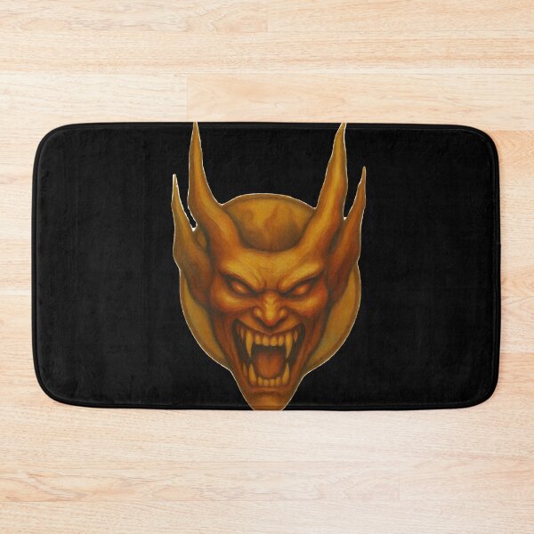 Item preview, Gothic Demon Mask Tattoo - Dark Bronze Edition designed and sold by Ideniquo.