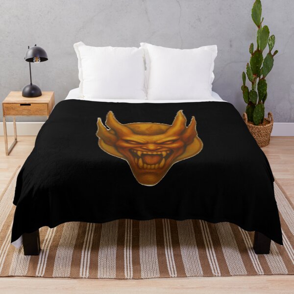 Item preview, Gothic Demon Mask Tattoo - Dark Bronze Edition designed and sold by Ideniquo.
