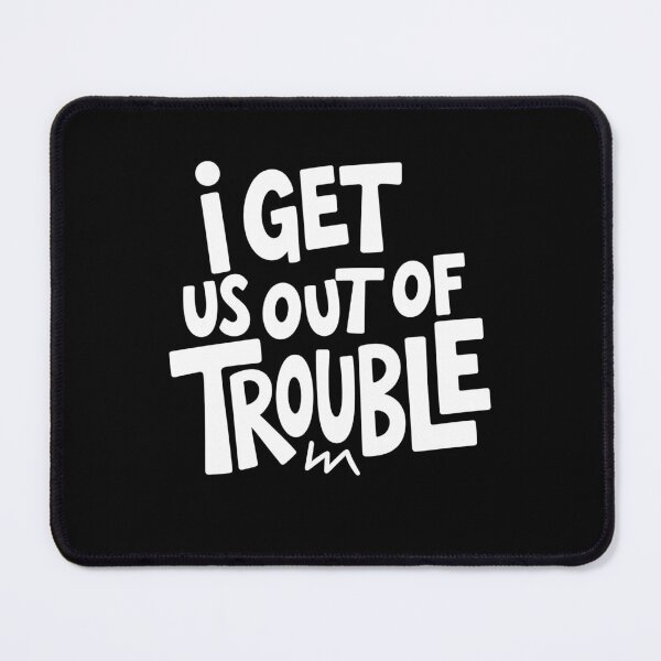 Item preview, I Get Us Out Of Trouble Funny Matching Best Friend Design designed and sold by Say It With Ink.
