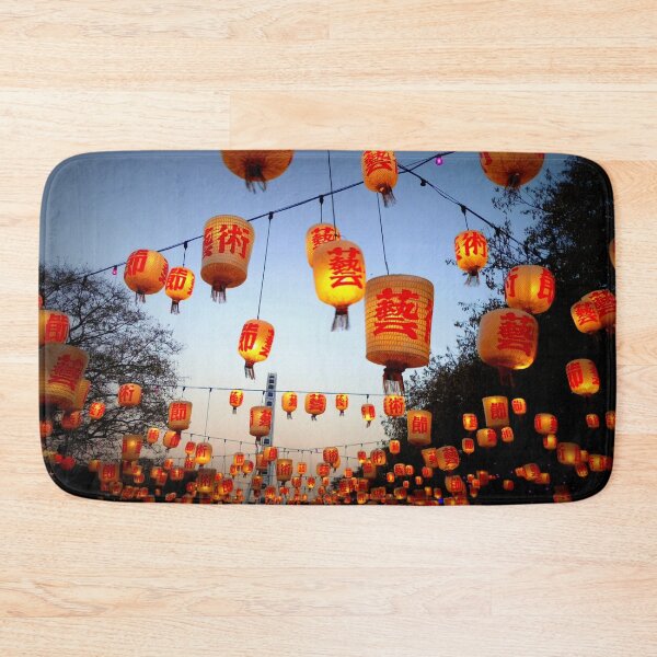 Item preview, Chinese lanterns hanging across the laneway designed and sold by jaynerushton.