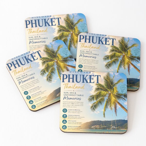 Artikelvorschau, Phuket-Reiseposter entworfen und verkauft von Kevin Hellon.