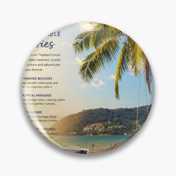 Item preview, Phuket travel poster designed and sold by Kevin Hellon.