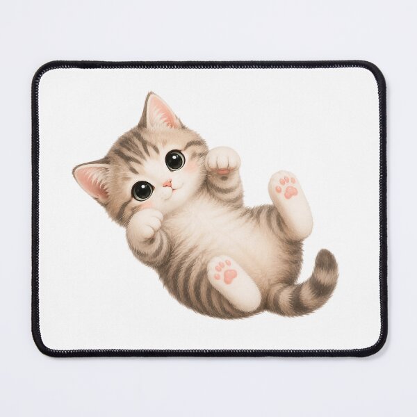Item preview, Playful Sleeping Kitten designed and sold by apex.vibe.