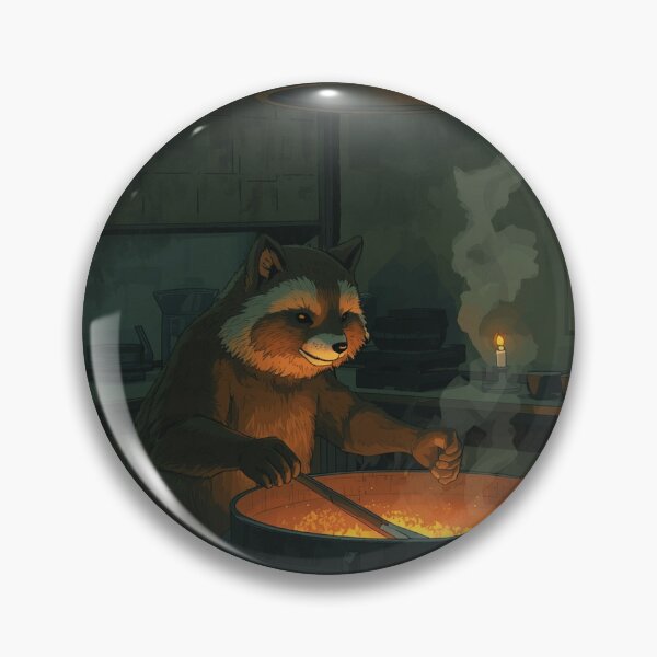 Item preview, Midnight Tanuki Coffee Roaster — Japanese Art designed and sold by Tokyo Neo Noir Collective .
