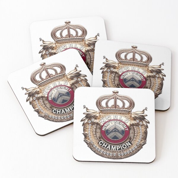 Item preview, World Heavyweight Champion Crown Belt Emblem designed and sold by The imaginary unit..