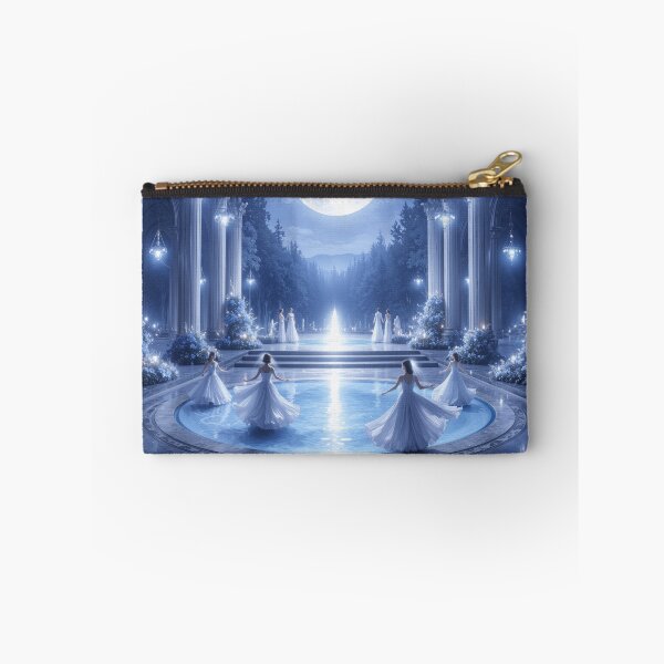 Item preview, Moonlit Fantasy Palace Under Full Moon designed and sold by CozyLittleShop.