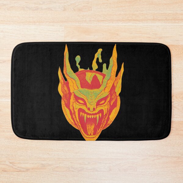 Item preview, Gothic Demon Mask Tattoo - Molten Magma Yellow designed and sold by Ideniquo.
