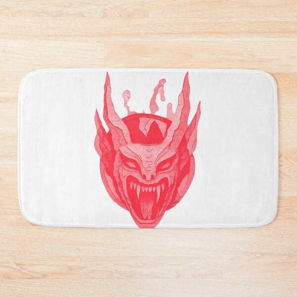 Item preview, Gothic Demon Mask Tattoo - Blood Red Silhouette designed and sold by Ideniquo.