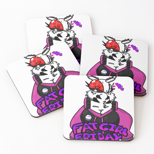 Item preview, Fat Girl Friday Shatter designed and sold by ChuChuTheCatmeragon.