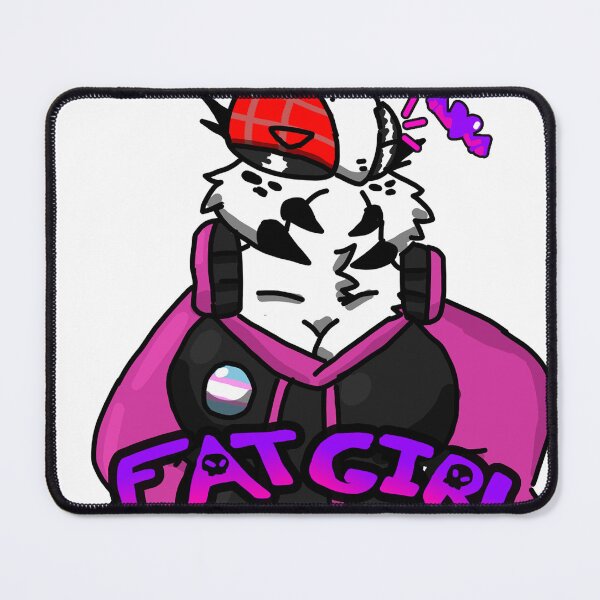Item preview, Fat Girl Friday Shatter designed and sold by ChuChuTheCatmeragon.
