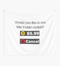 Buy T-shirt Design Wall Tapestry