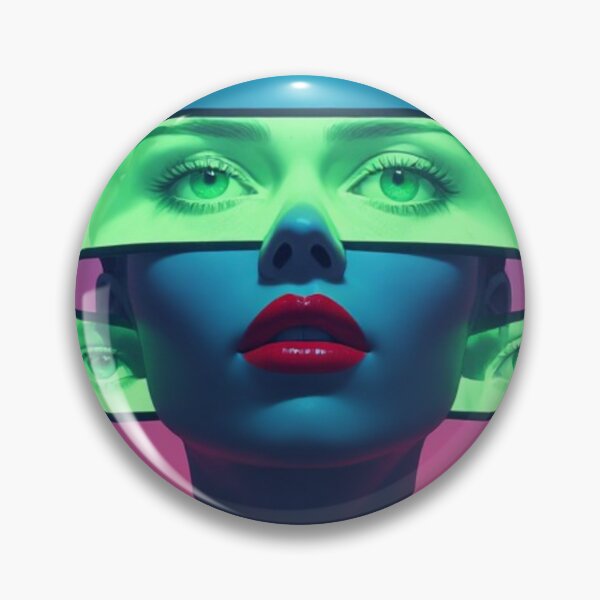 Item preview, Detached From Reality – Cyberpunk Surreal Eyes Digital Art designed and sold by halibutgoatramb.