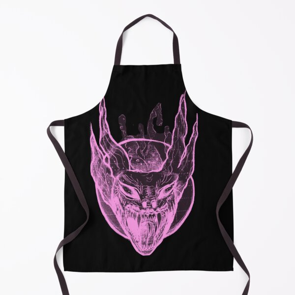 Item preview, Gothic Demon Mask Tattoo - Pastel Pink Goth designed and sold by Ideniquo.