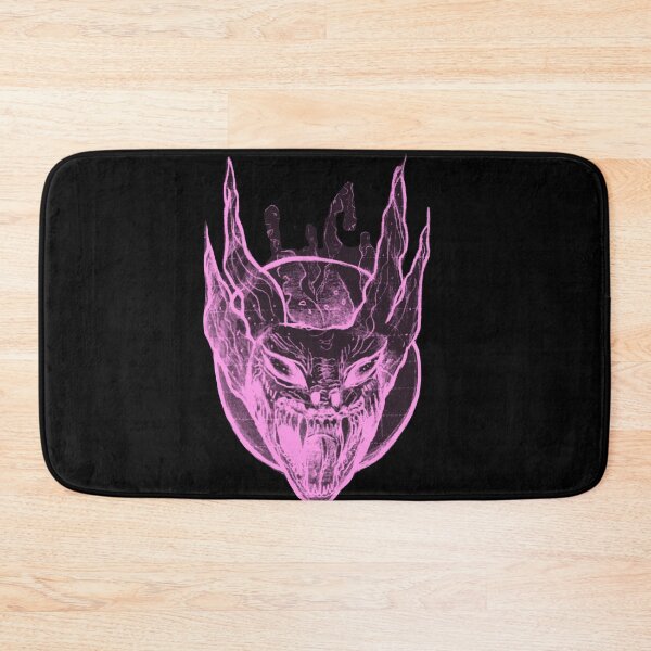 Item preview, Gothic Demon Mask Tattoo - Pastel Pink Goth designed and sold by Ideniquo.