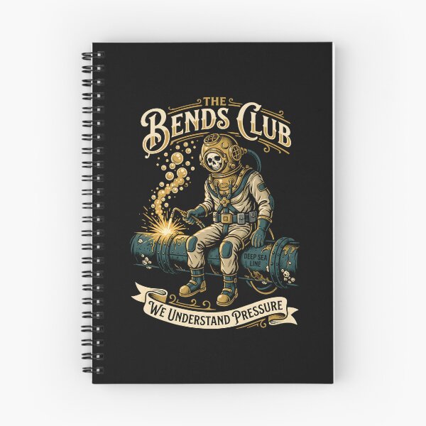 Item preview, Deep Sea Welding Skeleton Bends Club Pressure designed and sold by SplashTastic.