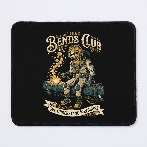 Item preview, Deep Sea Welding Skeleton Bends Club Pressure designed and sold by SplashTastic.