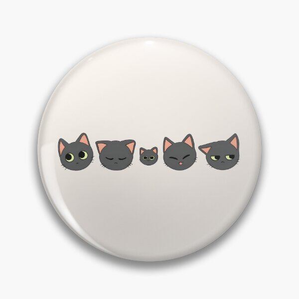 Item preview, Five Moods of a Grey Cat designed and sold by Deep Descent.