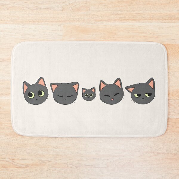 Item preview, Five Moods of a Grey Cat designed and sold by Deep Descent.