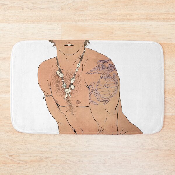 Item preview, Marine Tattoo (without Background) designed and sold by MichaelJFoley.