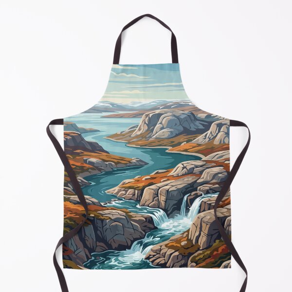 Item preview, Ukkusiksalik National Park Canada Travel Vintage designed and sold by RareDeerArt.