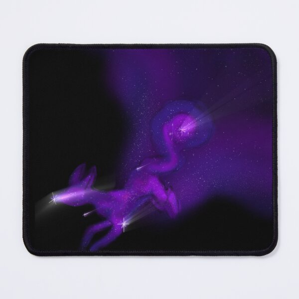 Item preview, The Fox Who Stole the Stars - Cosmic Galaxy Fantasy Art designed and sold by Astral-AL.
