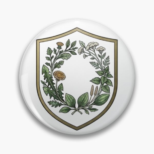 Item preview, Wild Edibles Emblem Botanical Badge Illustration Urban Foraging T-shirt designed and sold by VintryOff.