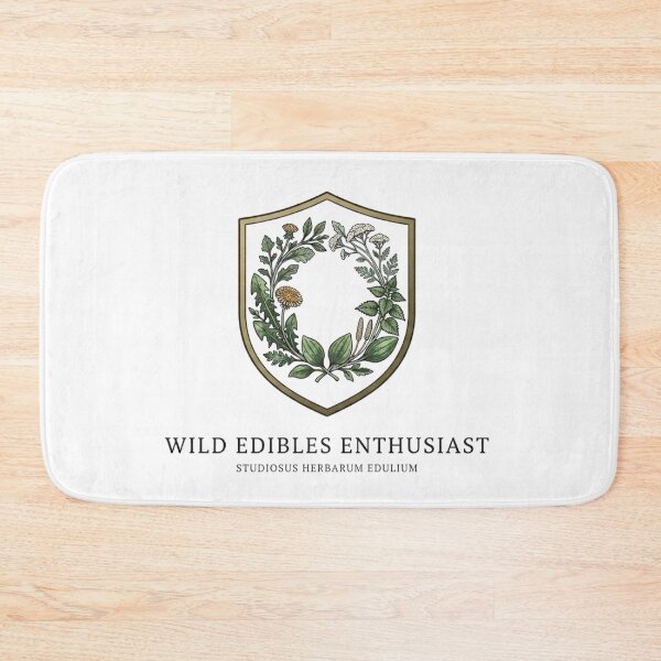 Item preview, Wild Edibles Emblem Botanical Badge Illustration Urban Foraging T-shirt designed and sold by VintryOff.